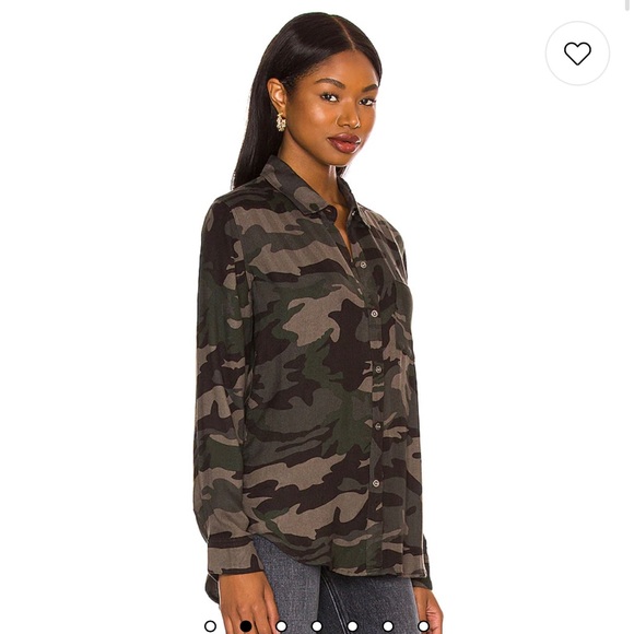 Hunter Top in Forest Camo by Rails XS NWT - Picture 3 of 5